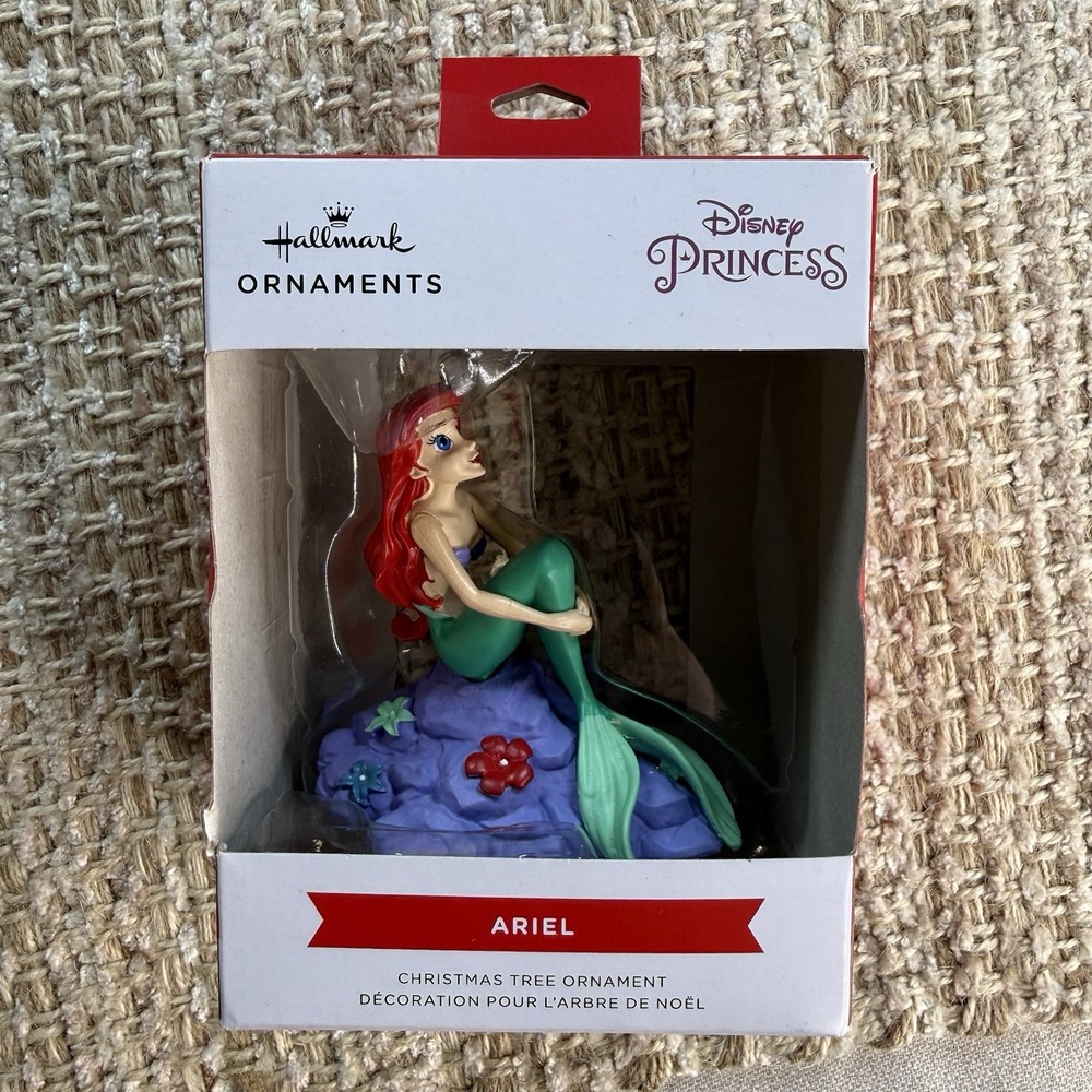Hallmark The Little Mermaid Ariel Christmas Tree Ornament NIB